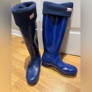 Hunter rain boots